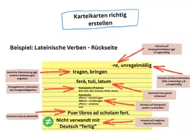 Vorschau - Poster - Latein lernen mit Karteikarten (Lateinkartei) - Seite 3