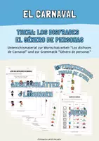 Vorschau - Spiele - El Carnaval: Los disfraces | Género de personas - Deckblatt