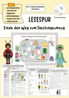Vorschau - Arbeitsblätter - LESESPUR FASCHING - Deckblatt