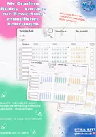 Vorschau - Anderer Materialtyp - Grading Buddy - Bewertungsvorlage mündlicher Leistungen - Deckblatt