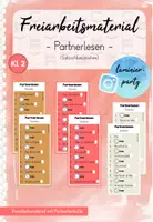 Vorschau - Spiele - Partnerlesen: Satzschlusszeichen (Kl. 2) - Deckblatt