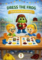 anteprima - Esercizi - DRESS THE FROG - STORYTIME WHORKSHEETS COLLECTION - Pagina 1