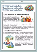 Vorschau - Arbeitsblätter - Ursachen des weltweiten Bevölkerungswachstums - Seite 2