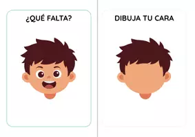 Vista previa - Hojas de trabajo - Juego de Atención y Esquema Corporal (Funciones Ejecutivas) - página 3