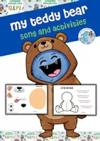 Vista previa - Hojas de trabajo - Face. My teddy bear face and body - Portada