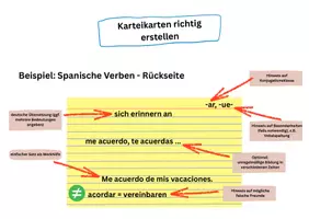 Vorschau - Poster - Spanisch lernen mit Karteikarten (Spanischkartei) - Seite 3