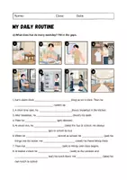 Vorschau - Arbeitsblätter - My Daily Routine - Simple Present: Grammar (English) - Seite 2