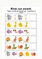 anteprima - Esercizi - Completa i ritmi - Pagina 1