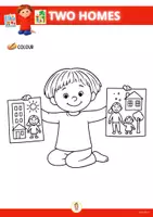 Vorschau - Arbeitsblätter - TWO HOMES - STORYTIME WHORKSHEETS COLLECTION - Seite 2