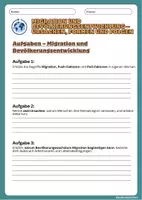Vorschau - Arbeitsblätter - Migration und Bevölkerungsentwicklung - Ursachen, Formen, Folgen - Seite 3