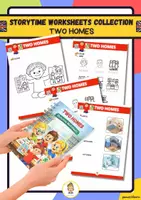Vorschau - Arbeitsblätter - TWO HOMES - STORYTIME WHORKSHEETS COLLECTION - Deckblatt