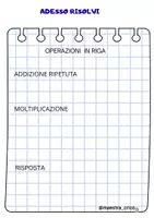 anteprima - Materiale di supporto/inclusione - PROBLEMI CON LA MOLTIPLICAZIONE - Pagina 2