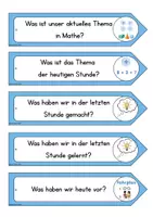 Vorschau - Bildkarten - Moderationsfächer Mathematik - 18 optionale Moderationskarten - Sprachsensibel und differenziert durch Visualisierungen - Förderung von Selbstständigkeit - Seite 2