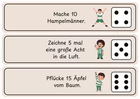 Vorschau - Spiele - Bewegungspause mit dem Würfel würfeln (3 Sets) - Seite 2