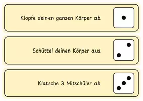 Vorschau - Spiele - Bewegungspause mit dem Würfel würfeln (3 Sets) - Seite 3