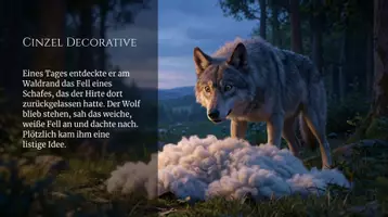 Vorschau - Arbeitsblätter - Der Wolf im Schafspelz digitales Unterrichtsmaterial Fabel - 3D Präsentation & Arbeitsblatt - Seite 2
