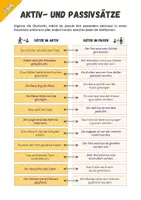 Vorschau - Arbeitsblätter - Aktiv und Passiv: Übung Genus Verbi - Seite 2