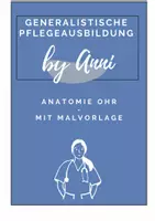 Vorschau - Arbeitsblätter - Anatomie Ohr - mit Malvorlage - Deckblatt