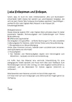 Vorschau - Arbeitsblätter - Binärcode für Buchstaben - Digitale Welt - Seite 1