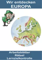 Vorschau - Arbeitsblätter - Wir entdecken EUROPA - Deckblatt