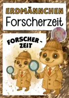 Vorschau - Bildkarten - Erdmännchenklasse Forscherzeit - Deckblatt