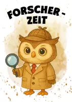Vorschau - Bildkarten - Eulenklasse Forscherzeit - Seite 1