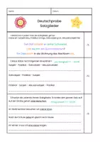 Vorschau - Test - Probe Satzglieder - Seite 2