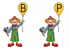 Vorschau - Spiele - auditive Differenzierung B - P (Fasching/Karneval) - Seite 2