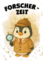 Vorschau - Bildkarten - Pinguinklasse Forscherzeit - Seite 1