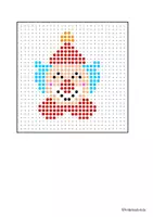 Vorschau - Mal- und Bastelvorlagen - Zirkus - Bügelperlen-Vorlagen 🎪 - Seite 3