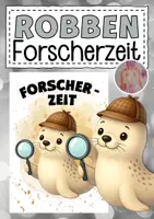 Vorschau - Bildkarten - Robbenklasse Forscherzeit - Deckblatt