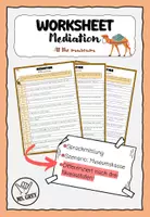 Vorschau - Arbeitsblätter - Mediation / Sprachmittlung - At the museum - Deckblatt