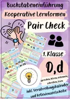 Vorschau - Arbeitsblätter - D - Paket - Pair Check D, Hörspaziergang D, Kugellager D - Seite 1