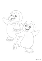 Vorschau - Arbeitsblätter - Graphomotorik Klassentier Pinguin - Pinguinklasse - Seite 3