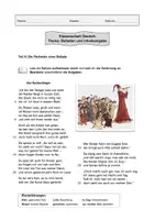 Vorschau - Klassenarbeiten - Balladen Klasse 7 Klassenarbeit - Seite 3