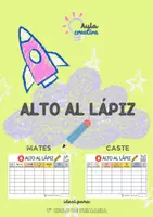 Vista previa - Juegos / Gamificación - Juego ALTO AL LÁPIZ - Portada