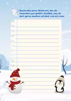 Vorschau - Arbeitsblätter - Winter - Winter Schreibanlässe Klasse 4 Klasse 5 Klasse 6 - Seite 3