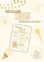 Vorschau - Arbeitsblätter - Neujahr 2026 - Deckblatt