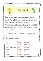 Vorschau - Arbeitsblätter - Verben Zeitformen Übungsheft Perfekt - Seite 3
