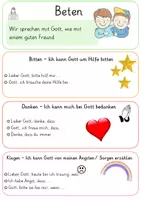 Vorschau - Arbeitsblätter - Religion - Beten in der Grundschule - Seite 2