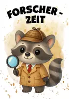 Vorschau - Bildkarten - Waschbärenklasse Forscherzeit - Seite 1
