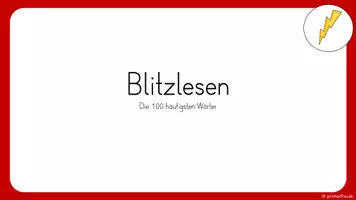 Vorschau - Präsentationen/Tafelbilder - Blitzlesen I Bergsteigerlesen I 100 häufigsten Wörter - Seite 3