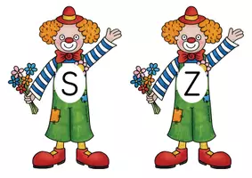 Vorschau - Spiele - auditive Differenzierung S - Z (Fasching/Karneval) - Seite 1