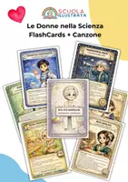 anteprima - Flashcard - 🎬 Donne e Ragazze nella Scienza | Speciale 11 Febbraio – Scuola Illustrata - Pagina di copertina