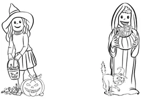 Vorschau - Anderer Materialtyp - Aufsatz Thema: Halloween (Reizwortgeschichte oder Nacherzählung) - Seite 1