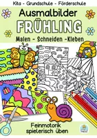 Vorschau - Mal- und Bastelvorlagen - Ausmalbilder Frühling und Sommer - Deckblatt