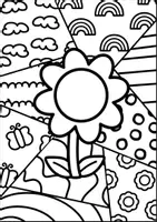 Vorschau - Mal- und Bastelvorlagen - Ausmalbilder Frühling und Sommer - Seite 3
