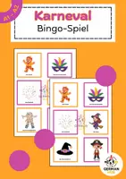 Προεπισκόπηση - Παιχνίδια - Karneval Das ideale Bingo-Spiel für die Klasse - Εξώφυλλο