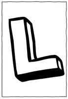 Vorschau - Mal- und Bastelvorlagen - Buchstabe L - Alphabetisierung - Bildkarten - Anlaut - Seite 2