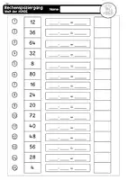 Vorschau - Arbeitsblätter - RECHENSPAZIERGANG EINMALEINS - 4er + 8er Reihe - Seite 2